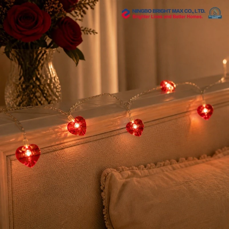 Battery Operated Heart Fairy Lights